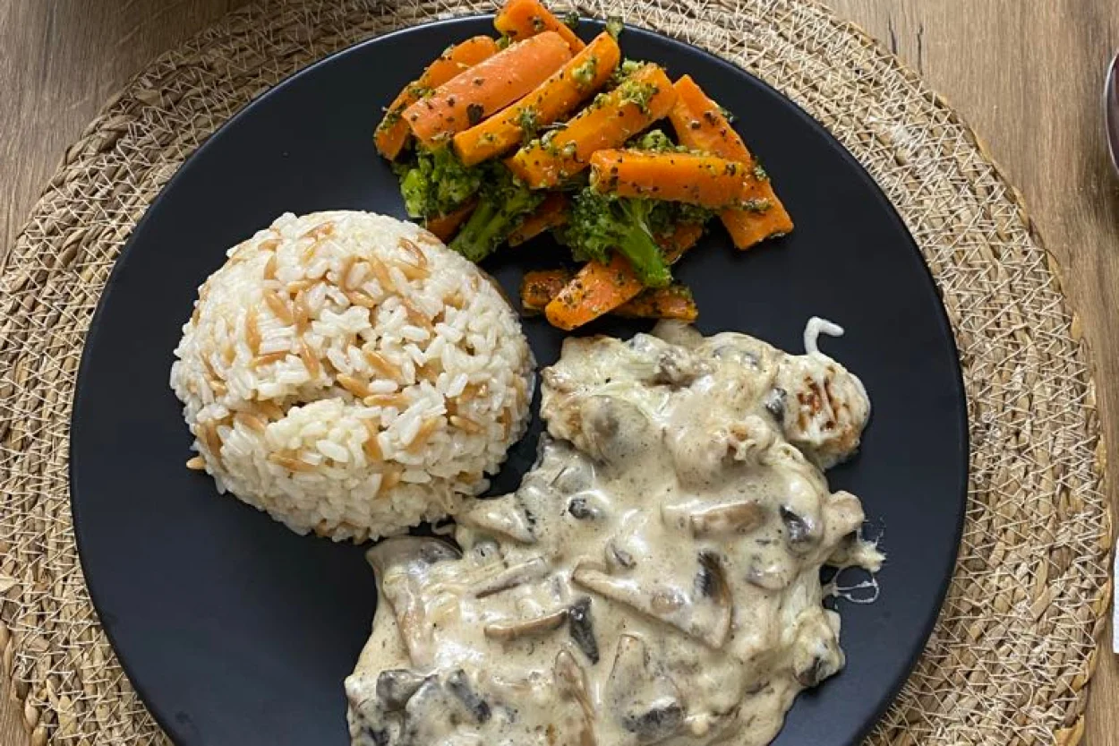 Mantar Soslu Tavuk